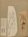 GEORGE GROSZ Collection of approximately 40 drawings.